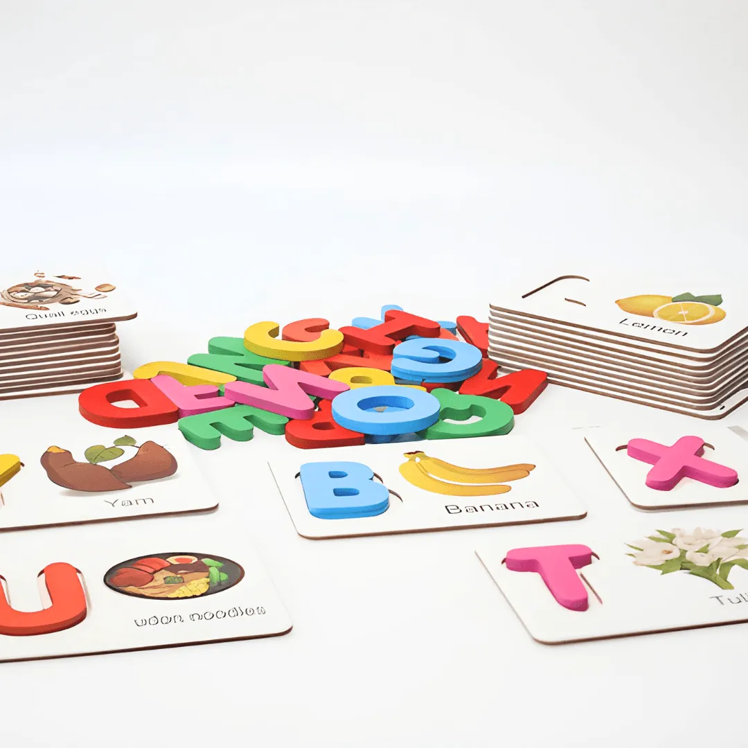 Kids 2 in 1 English Letter Identification Card