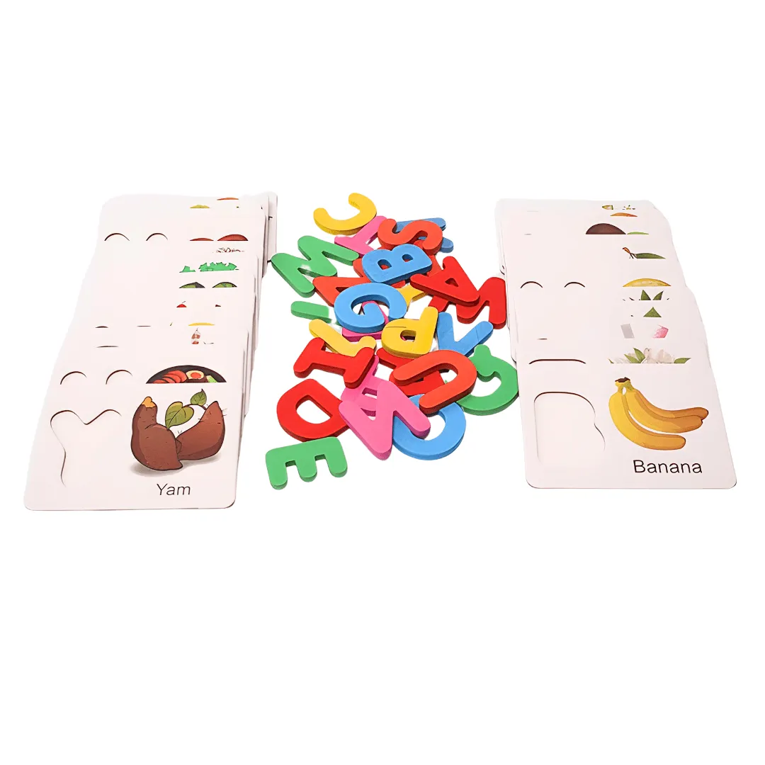 Kids 2 in 1 English Letter Identification Card