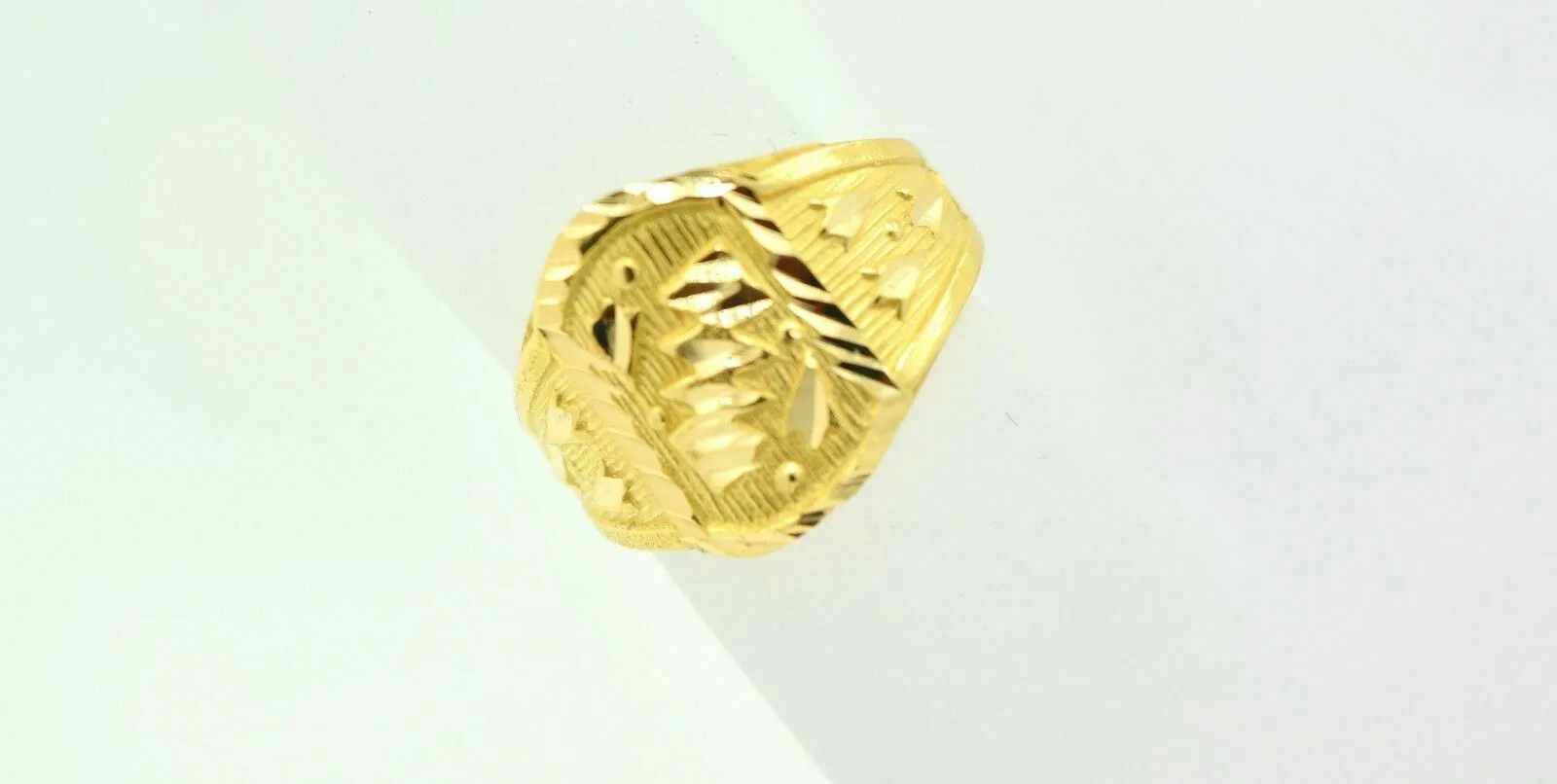 22k Solid Gold Elegant Baby Kids Ring