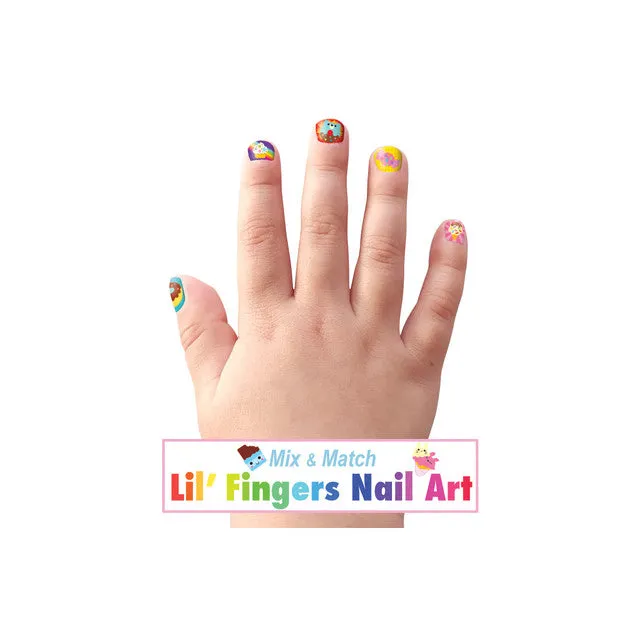 Scented Sweet Shop Nail Stickers Set for Kids