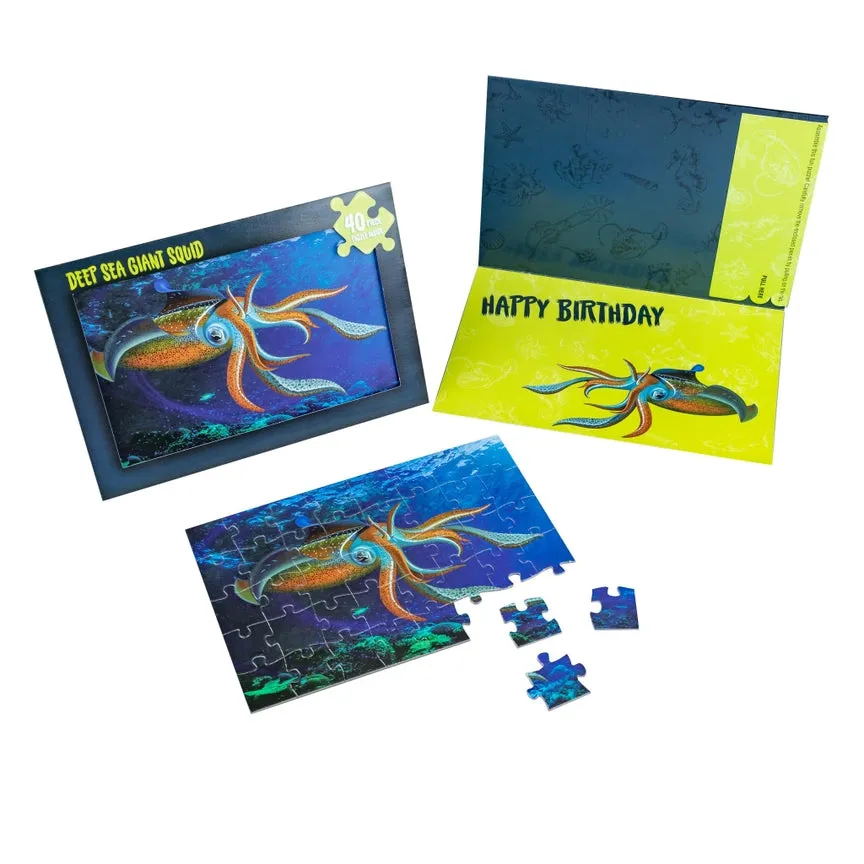 40-Piece Giant Squid Puzzle