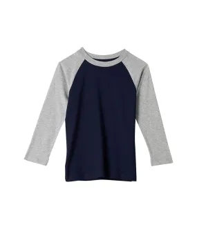 #4kids Essential Raglan Long Sleeve Shirt (Little Kids/Big Kids)