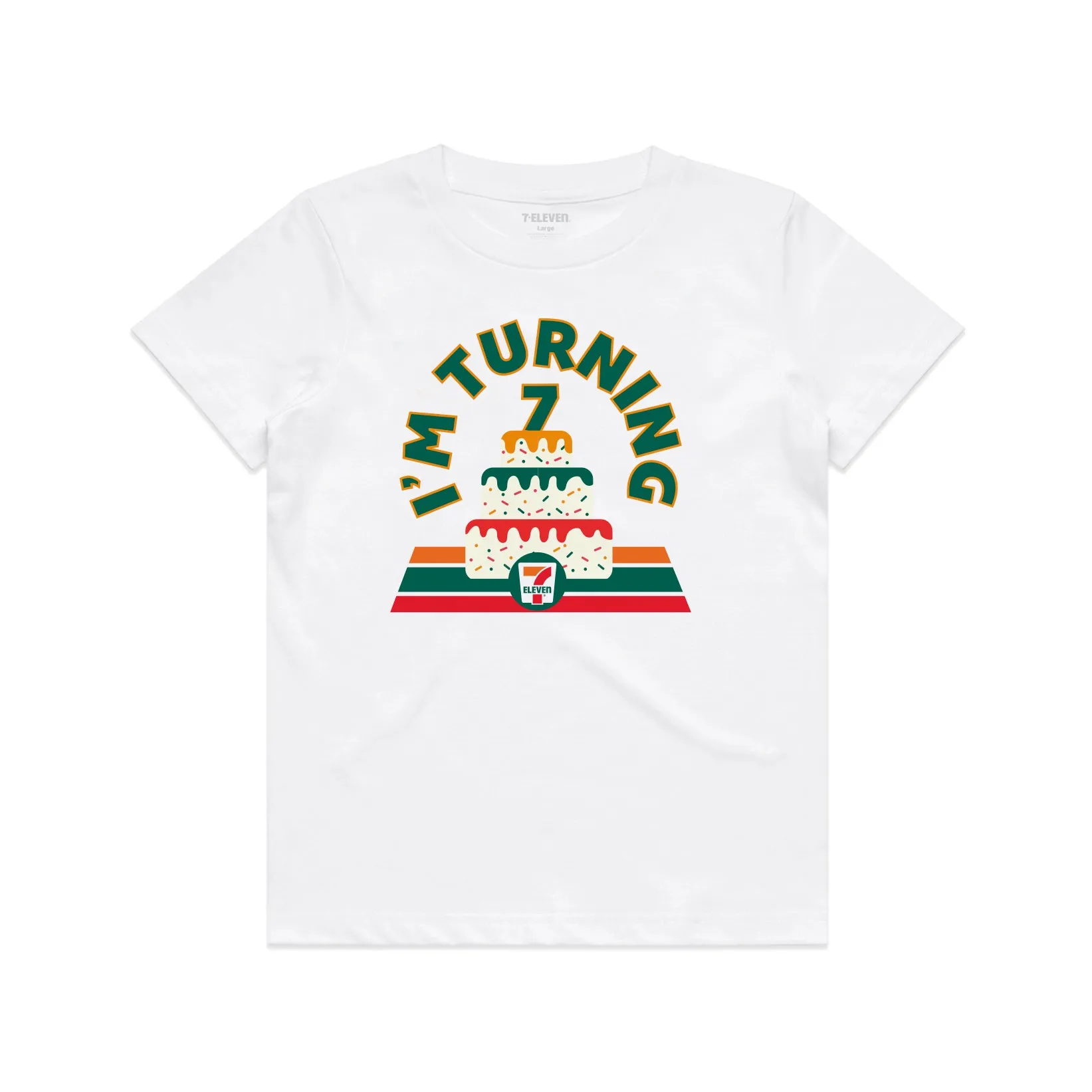 7th Birthday Kids Tee