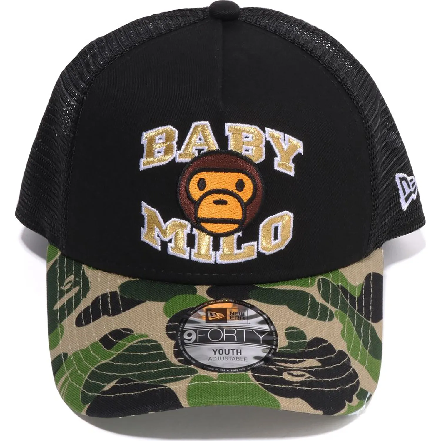 ABC Camo Baby Milo New Era 9Forty A-Frame Cap for Kids