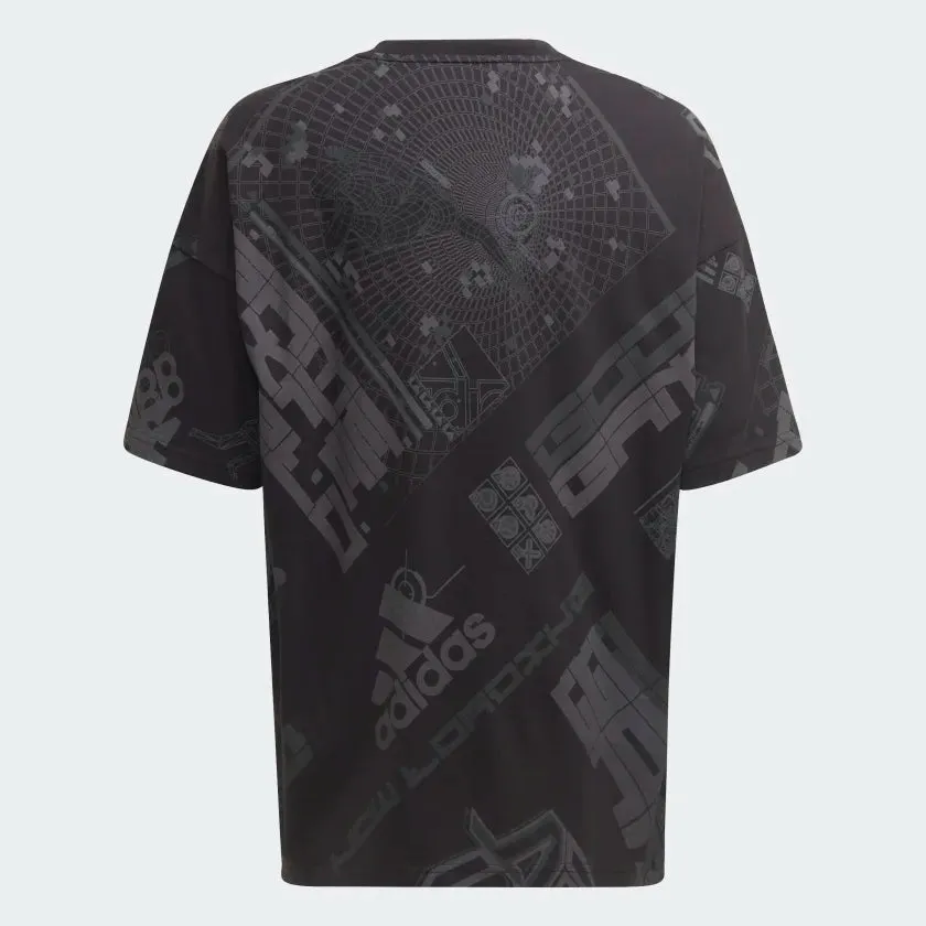 Adidas Arkd3 Black All-Over Print T-Shirt