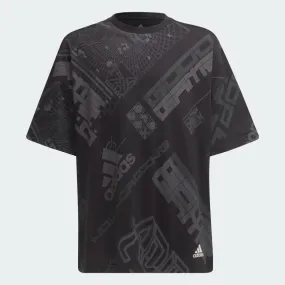 Adidas Arkd3 Black All-Over Print T-Shirt