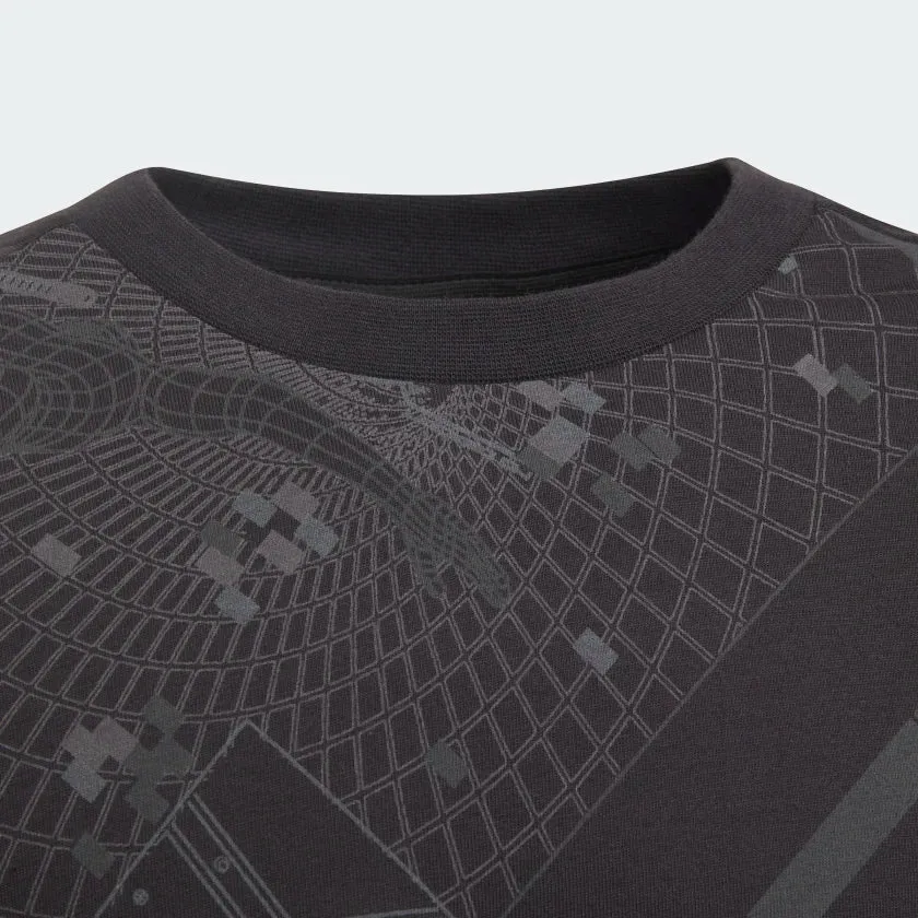 Adidas Arkd3 Black All-Over Print T-Shirt