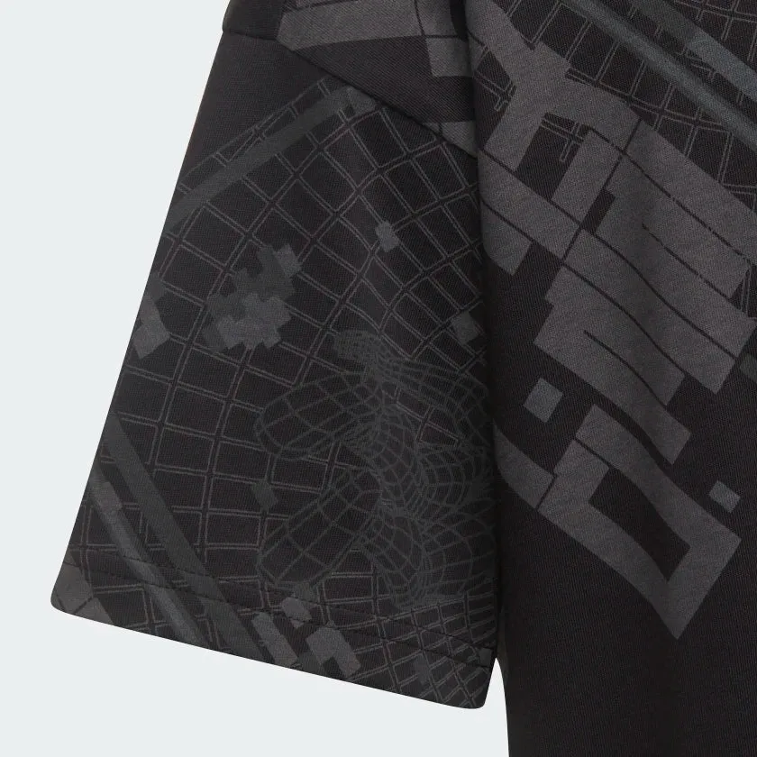 Adidas Arkd3 Black All-Over Print T-Shirt