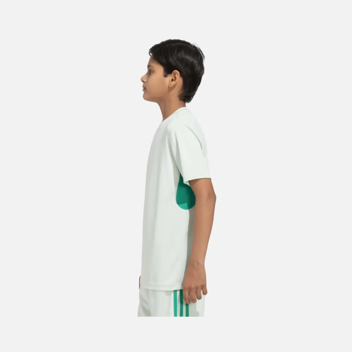 Adidas B Adi 3s Graphic Kids Tee (Ages 7-16) - Linen Green