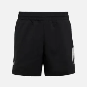 Adidas Kids Tennis Club Shorts with 3 Stripes in Black (8-16 Year)