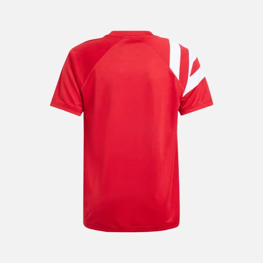 Adidas Kids Football Jersey in Red/White