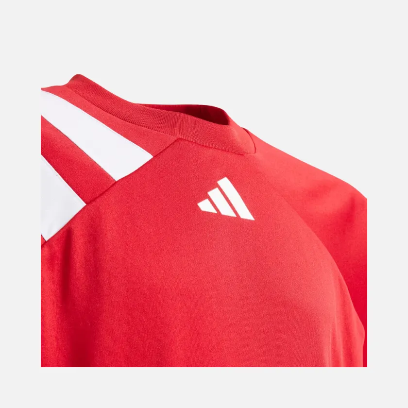 Adidas Kids Football Jersey in Red/White