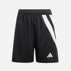 Kids Unisex Football Shorts (5-16 years) - Black/White by Adidas