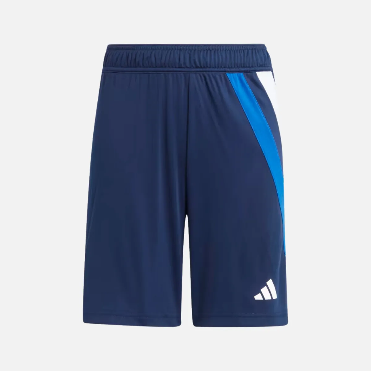 Adidas Fortore 23 Kids Football Shorts in Navy Blue, Team Red/White/Royal Blue (5-16 Years)