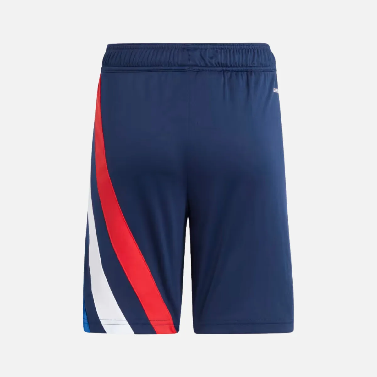 Adidas Fortore 23 Kids Football Shorts in Navy Blue, Team Red/White/Royal Blue (5-16 Years)