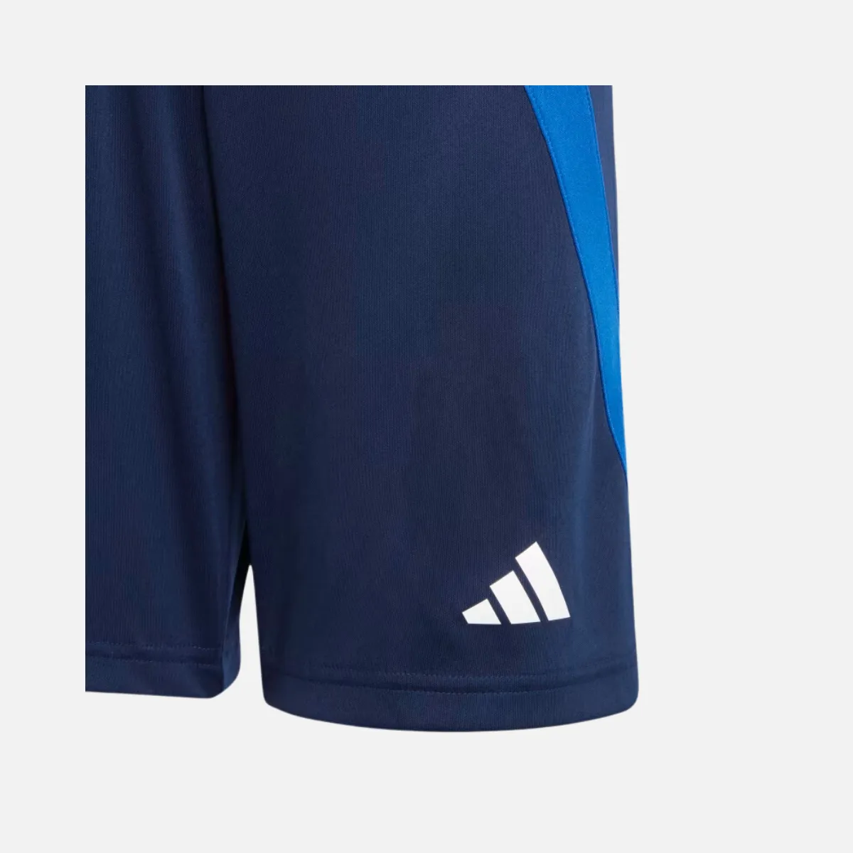 Adidas Fortore 23 Kids Football Shorts in Navy Blue, Team Red/White/Royal Blue (5-16 Years)