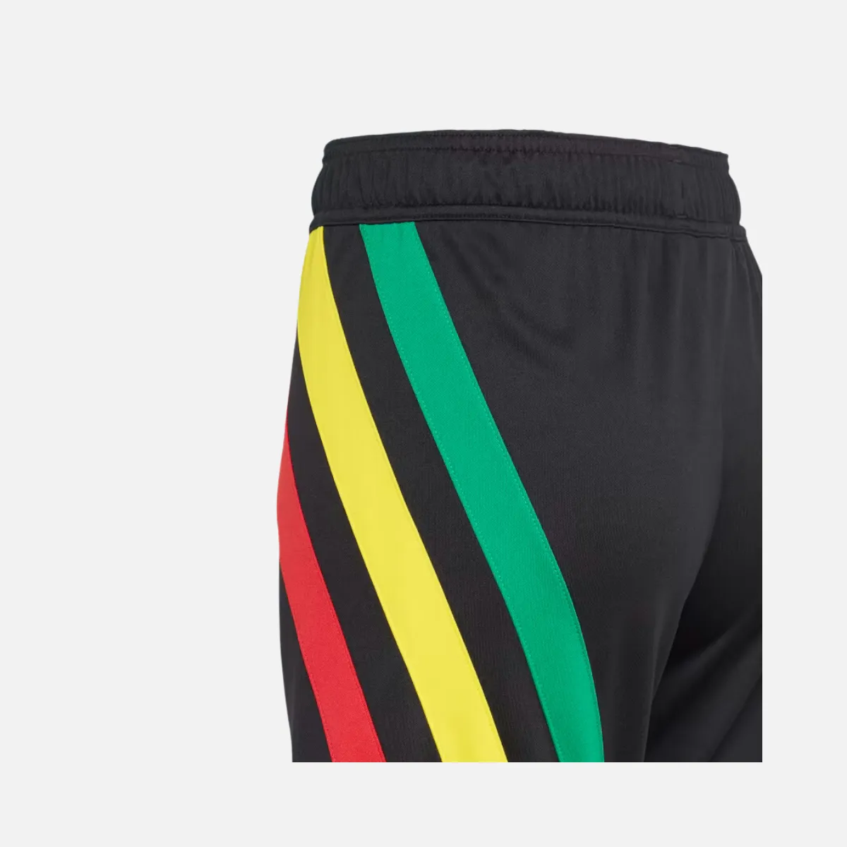 Adidas Fortore 23 Kids Unisex Shorts in Black, Team Red, Yellow, Green (5-16 Years)