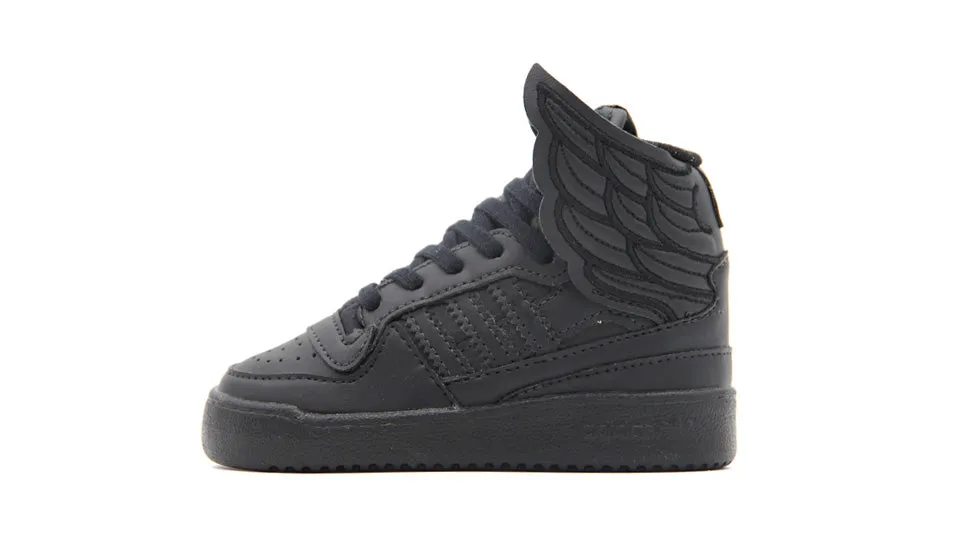 adidas Kids Jeremy Scott New Wings Sneakers Black/White