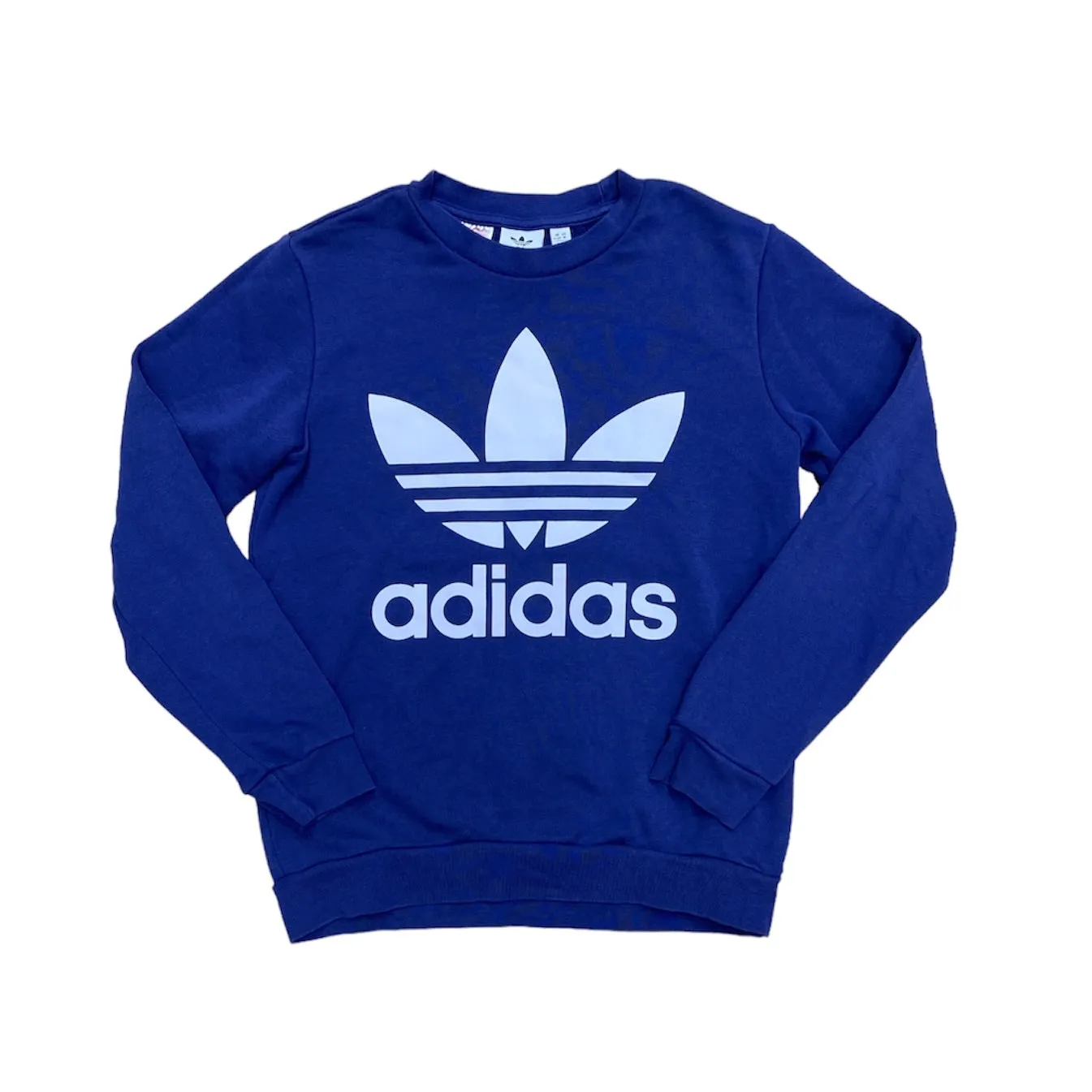 Adidas Kids Trefoil Blue Crewneck (Youth)