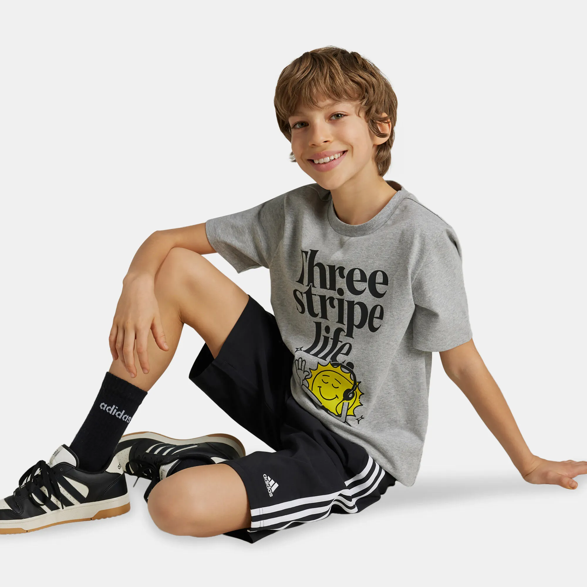 adidas Kids' Positivity Table Graphic T-Shirt (Older Kids)