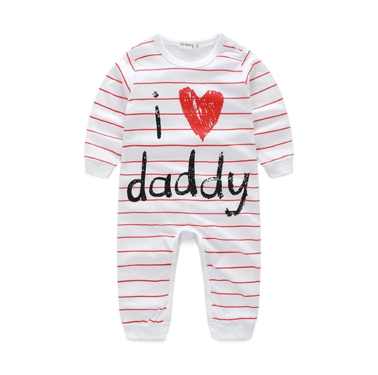 Cute Long-sleeved Baby Onesie for 6-9 Months