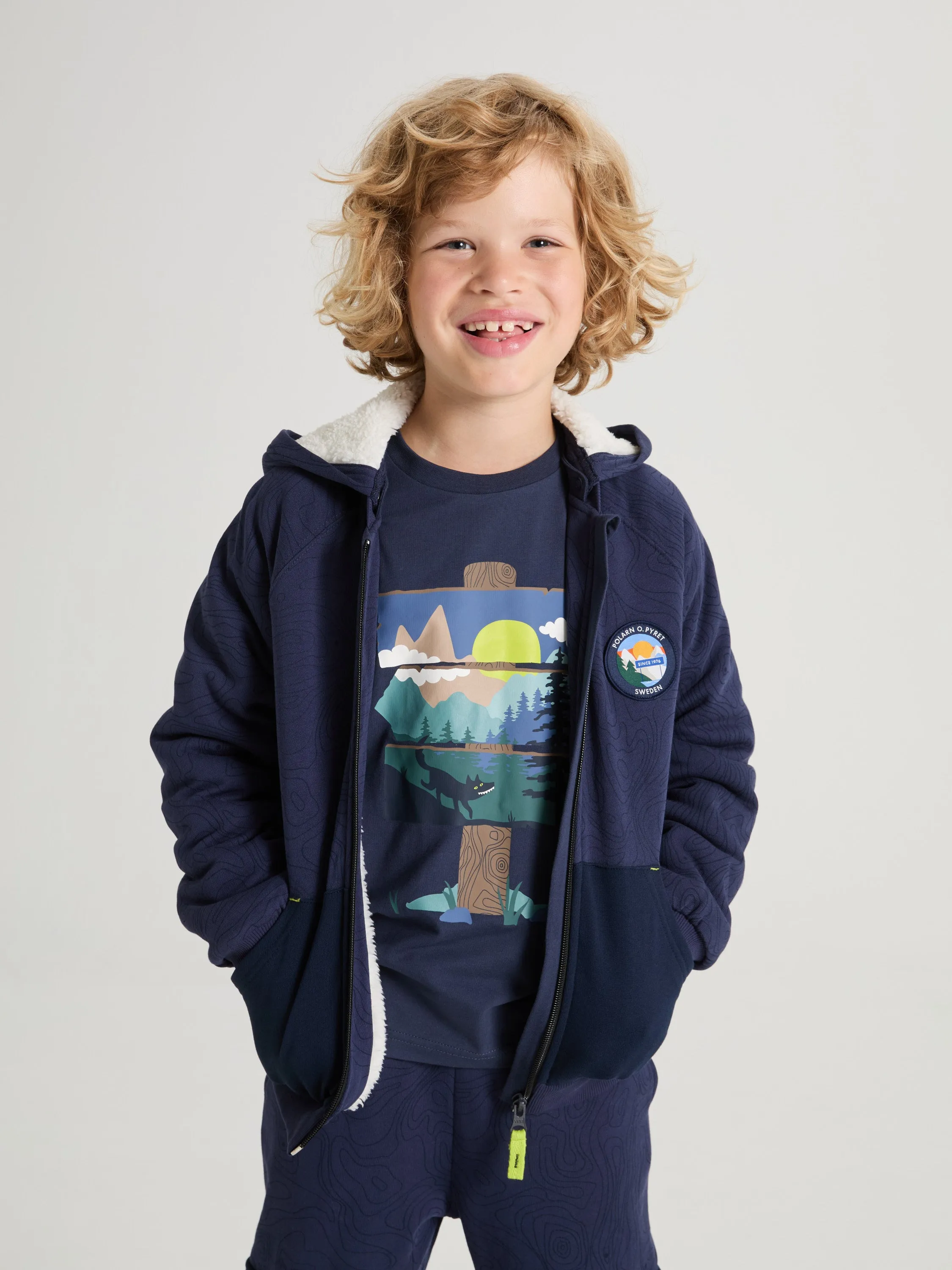 Adventure Print Kids Top