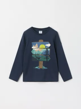 Adventure Print Kids Top