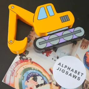 Alphabet Digger Magnetic Jigsaw Puzzle