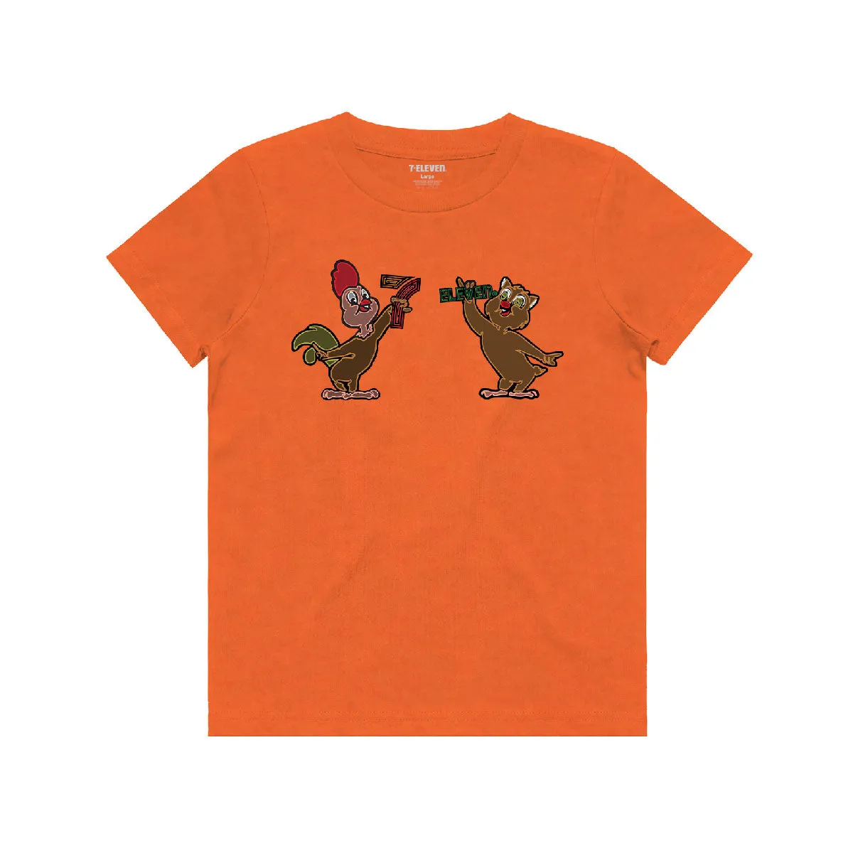 Always Open Throwback Rooster & Owl Kids Tee