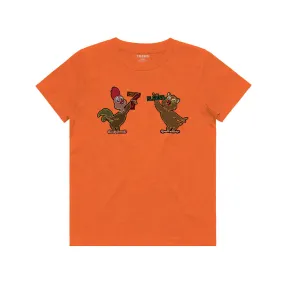 Always Open Throwback Rooster & Owl Kids Tee