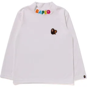 APE HEAD & MILO High Neck Long Sleeve Shirt for Kids