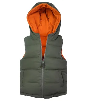 Kids Appaman Reversible Insulated Vest for Toddlers, Little, and Big Kids