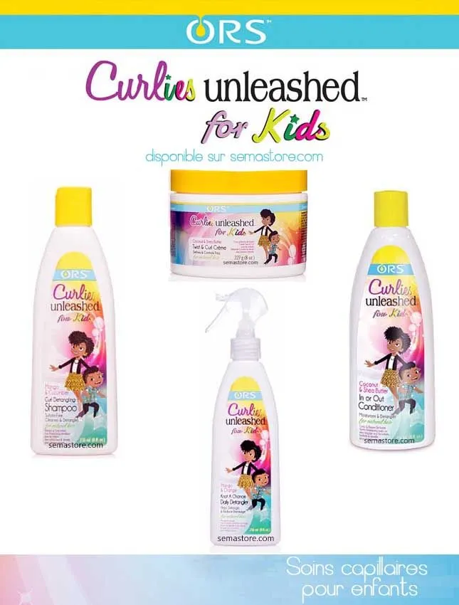 Kids Curly Hair Conditioner - Curlies Unleashed - ORS 236 Ml