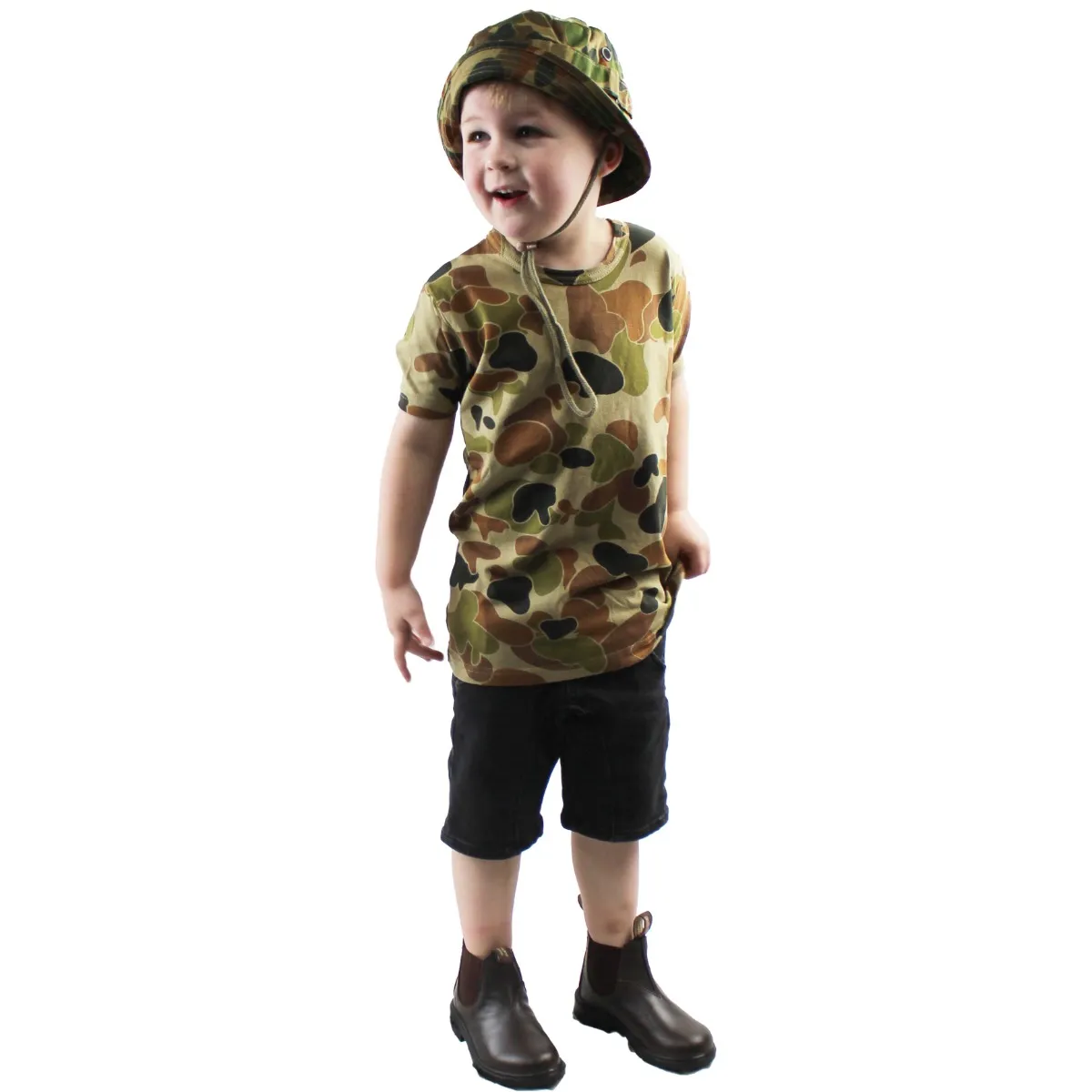 Army T Shirt Auscam Kids