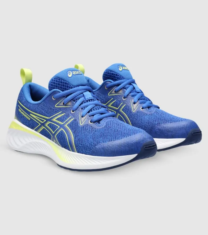 ASICS Gel-Cumulus 25 Kids Blue/Yellow Sneakers