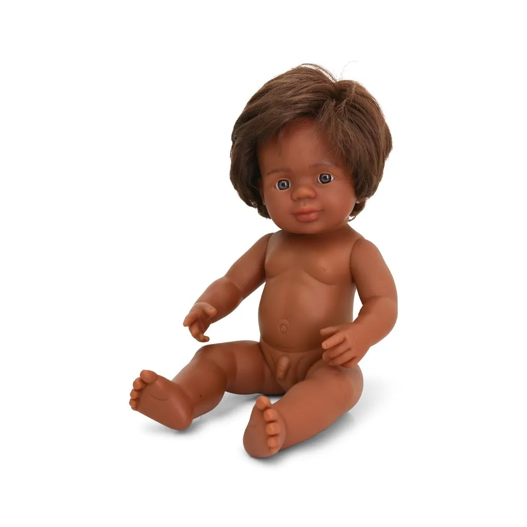 Australian Aboriginal & Torres Strait Islander BOY Doll - Miniland 38cm.