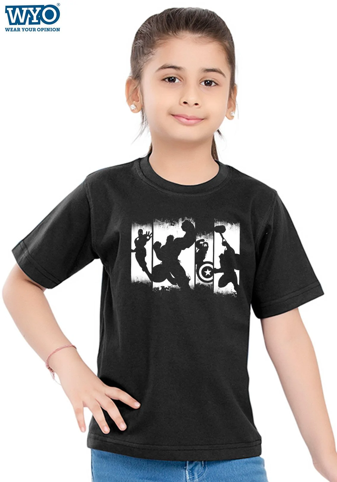 Avengers Assemble Glow In Dark Kids T-Shirts