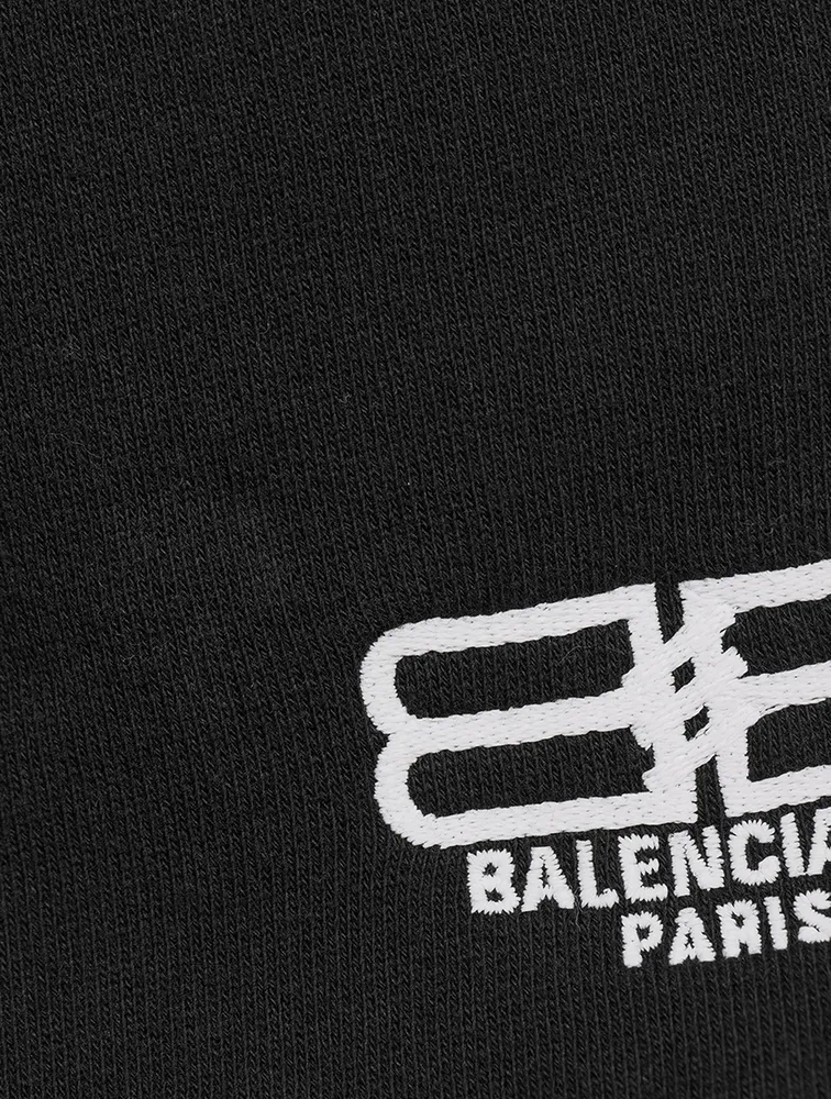 BALENCIAGA Kids Cotton Jogger Shorts