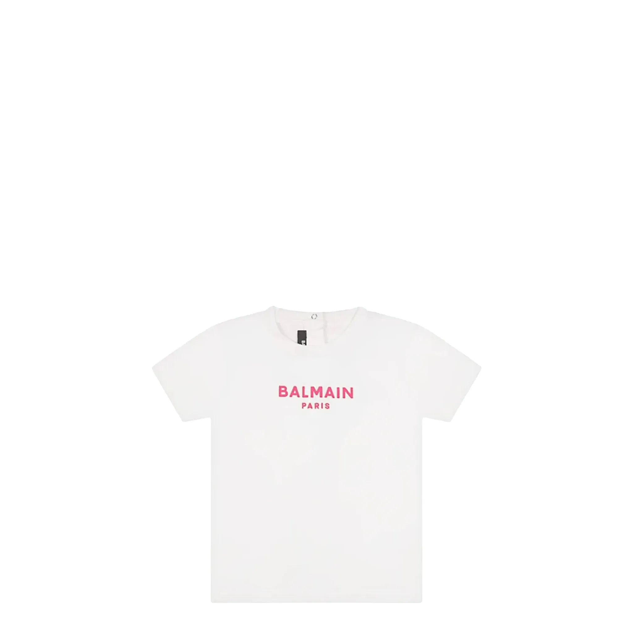 Balmain Kids Toddler's Neon Logo Short Sleeve T-Shirt