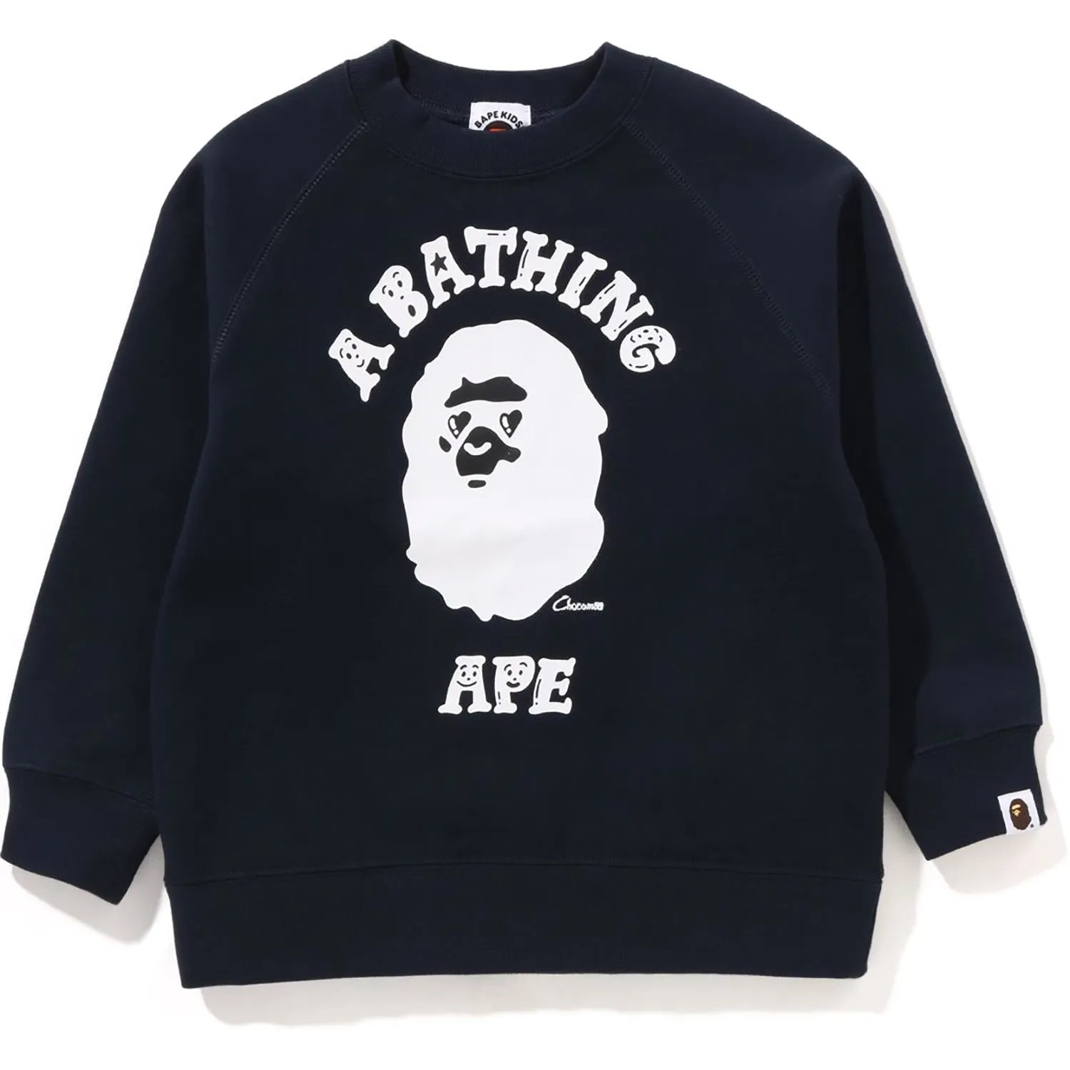 BAPE x Chocomoo College Crewneck for Kids