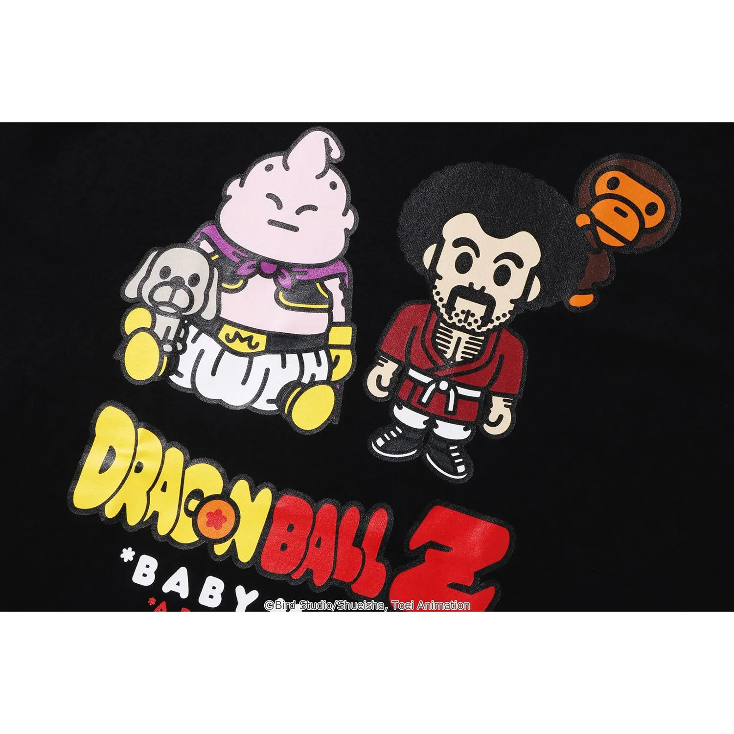 KIDS MAJIN BUU & MR. SATAN BABY MILO TEE from BAPE X DRAGON BALL Z