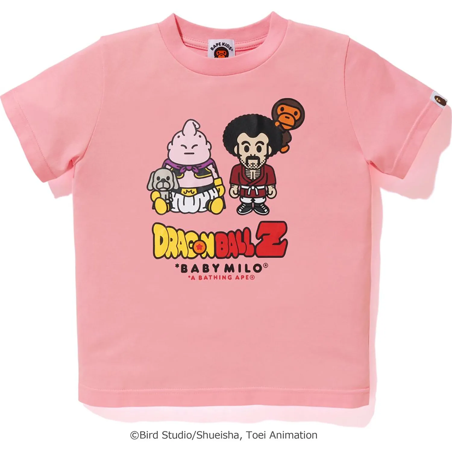 KIDS MAJIN BUU & MR. SATAN BABY MILO TEE from BAPE X DRAGON BALL Z