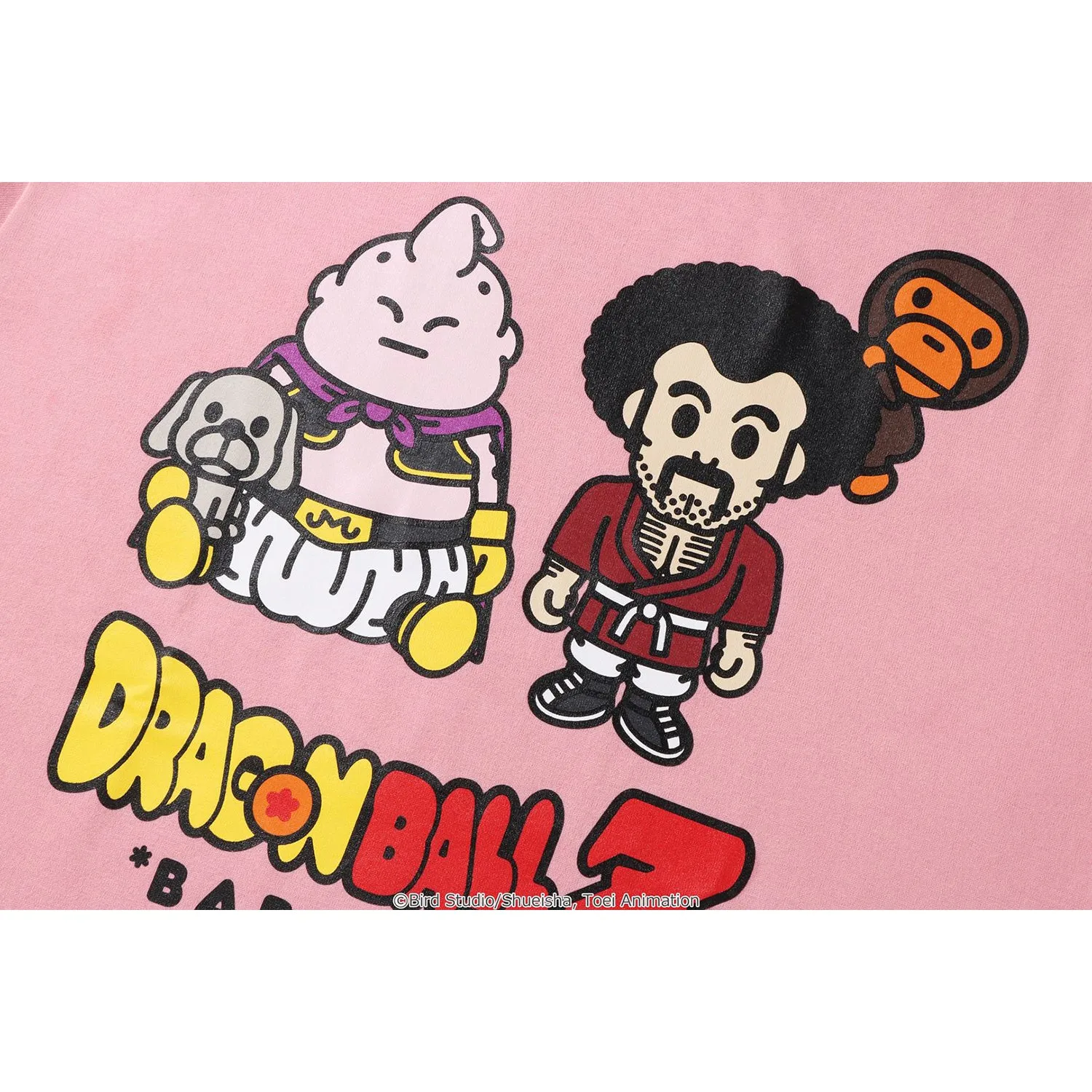 KIDS MAJIN BUU & MR. SATAN BABY MILO TEE from BAPE X DRAGON BALL Z