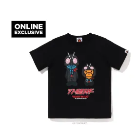 BAPE X SHIN KAMEN RIDER NO.1 BABY MILO Kids T-Shirt