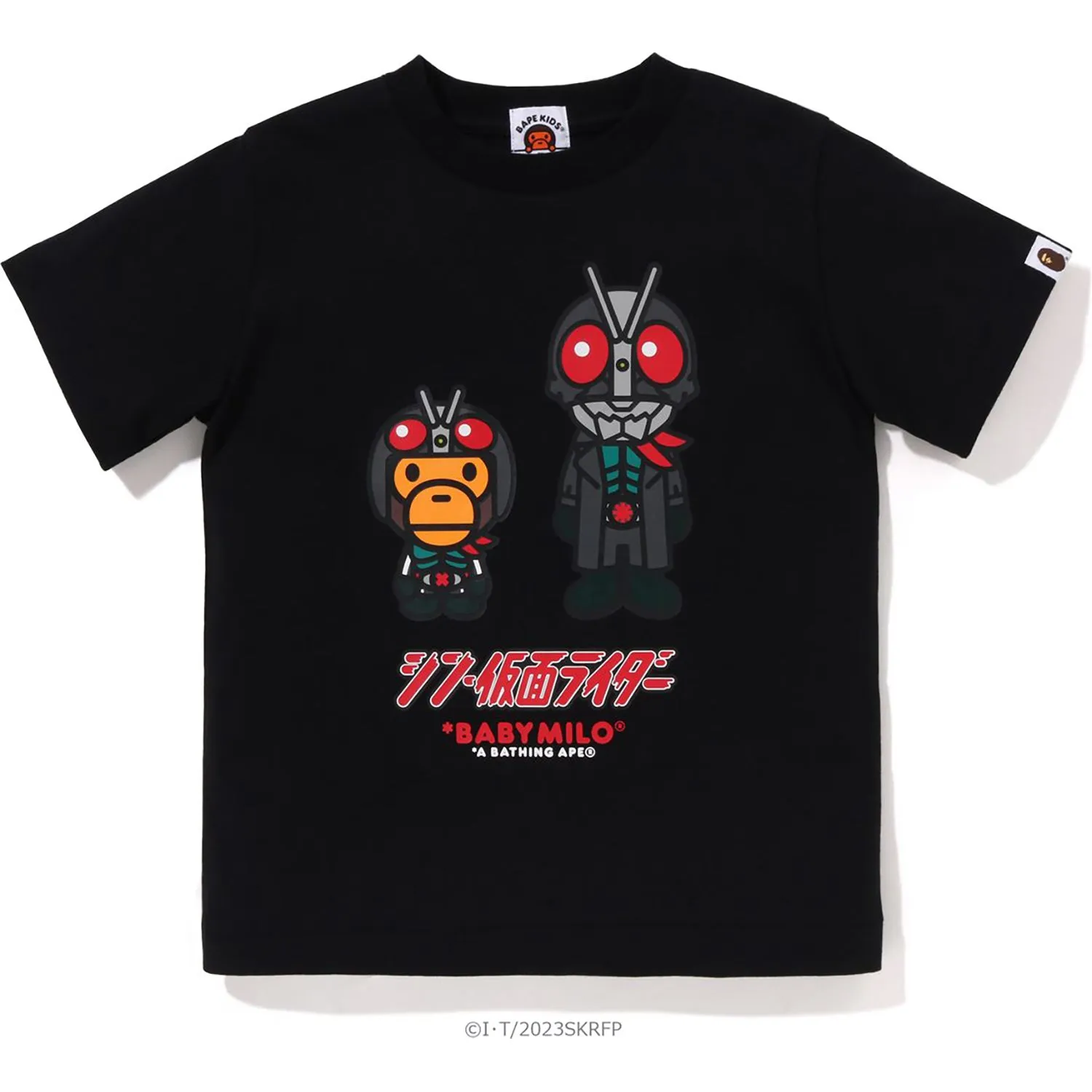 BAPE X SHIN KAMEN RIDER NO.2 Baby Milo Tee for Kids