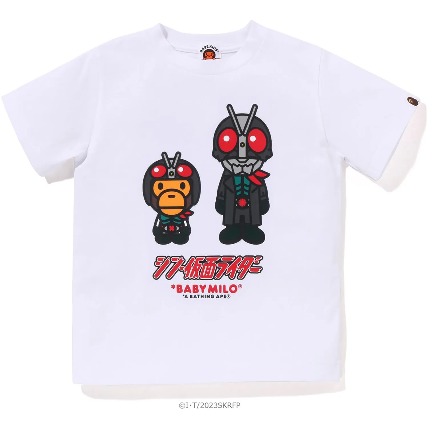 BAPE X SHIN KAMEN RIDER NO.2 Baby Milo Tee for Kids