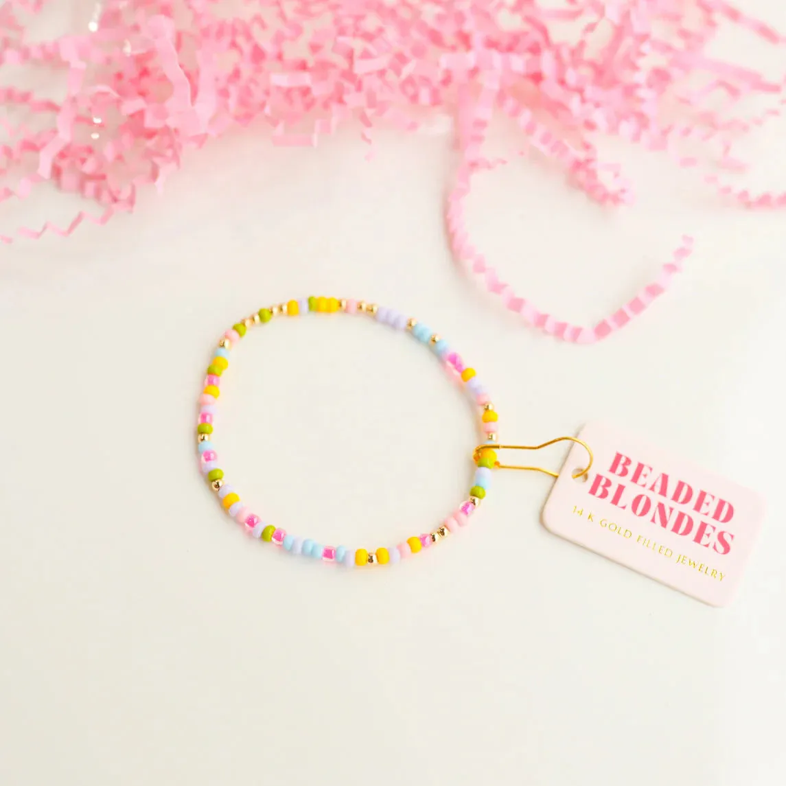 Beaded Blondes Kids Sprinkle Bracelet