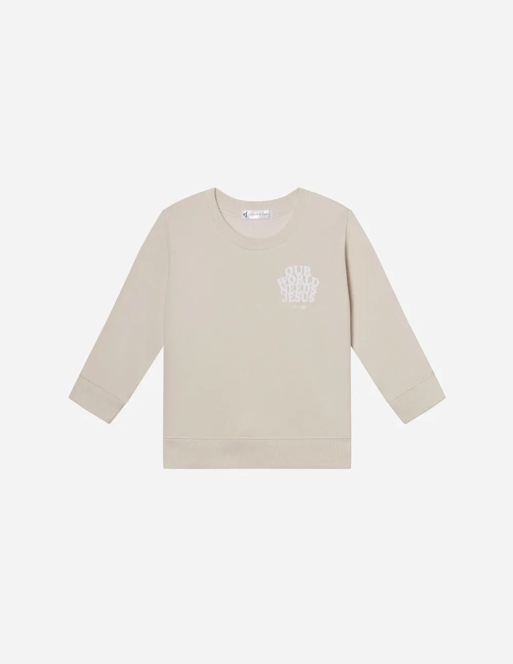 Beige Children's Sweater - World Jesus