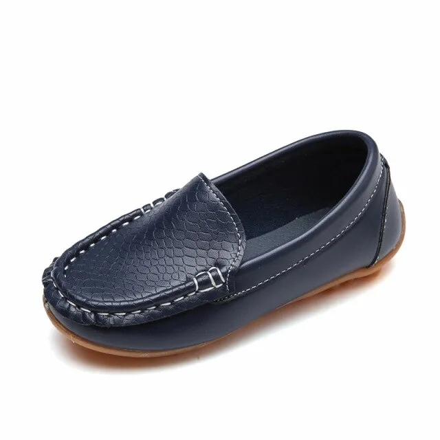 BEKAMILLE Kids Boat Shoes