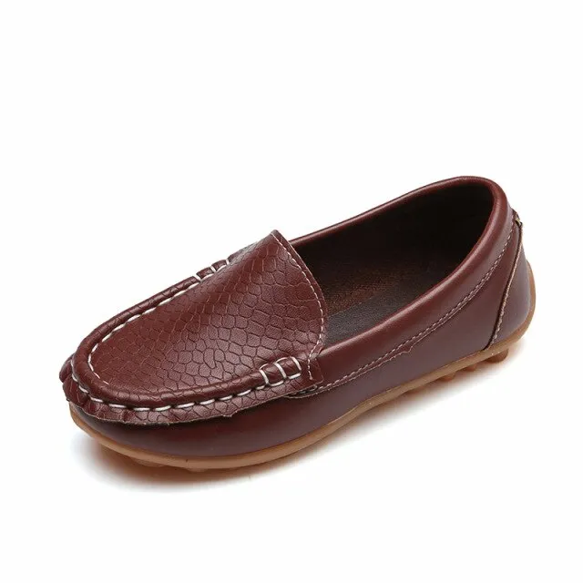 BEKAMILLE Kids Boat Shoes